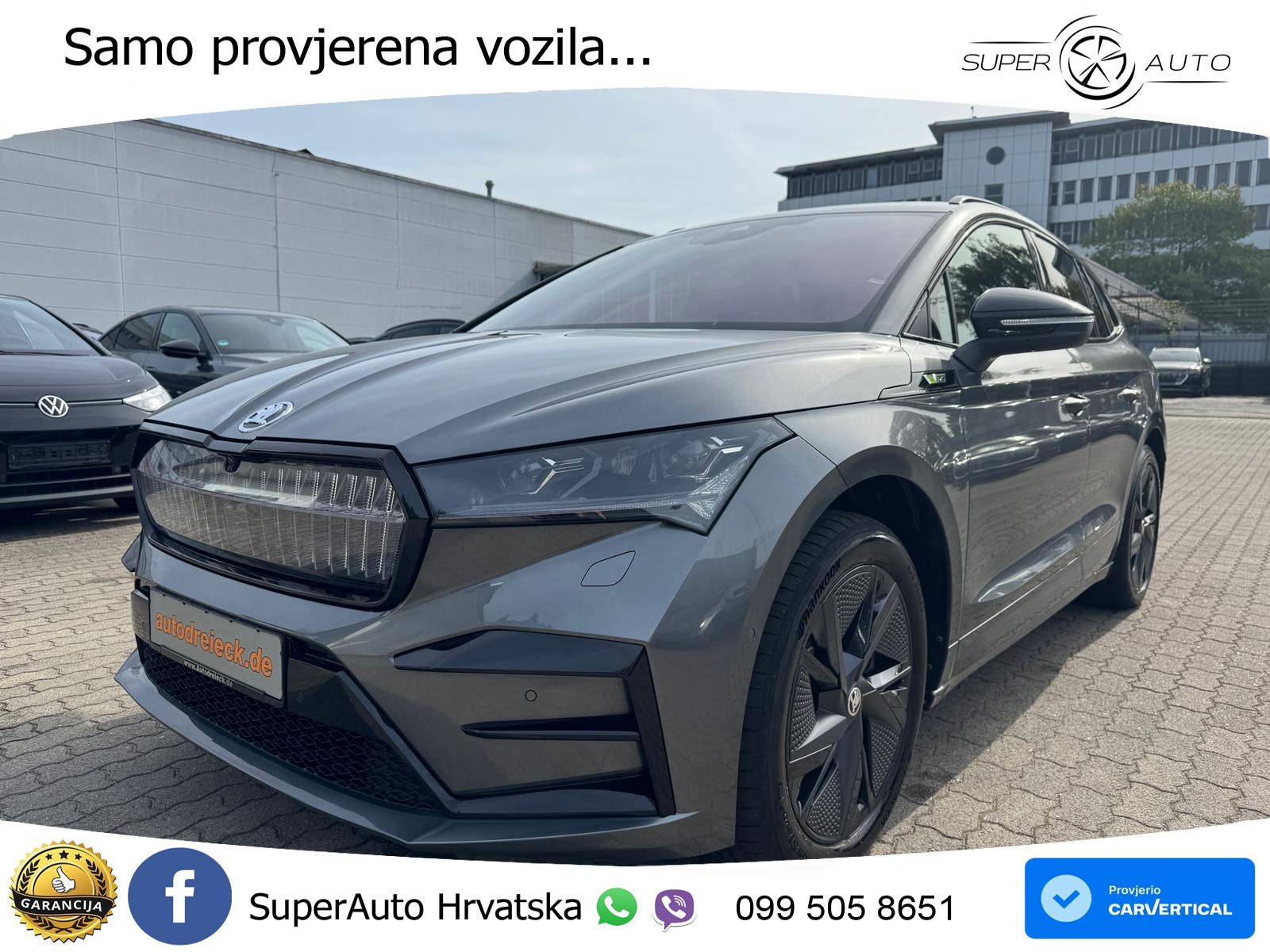 Škoda Enyaq iV RS 82 kWh (340 KS) AWD Lounge LED+GR SJED+ACC
