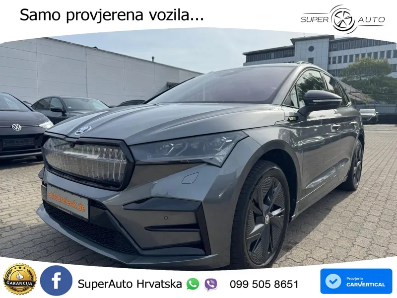 Škoda Enyaq iV RS 82 kWh (340 KS) AWD Lounge LED+GR SJED+ACC