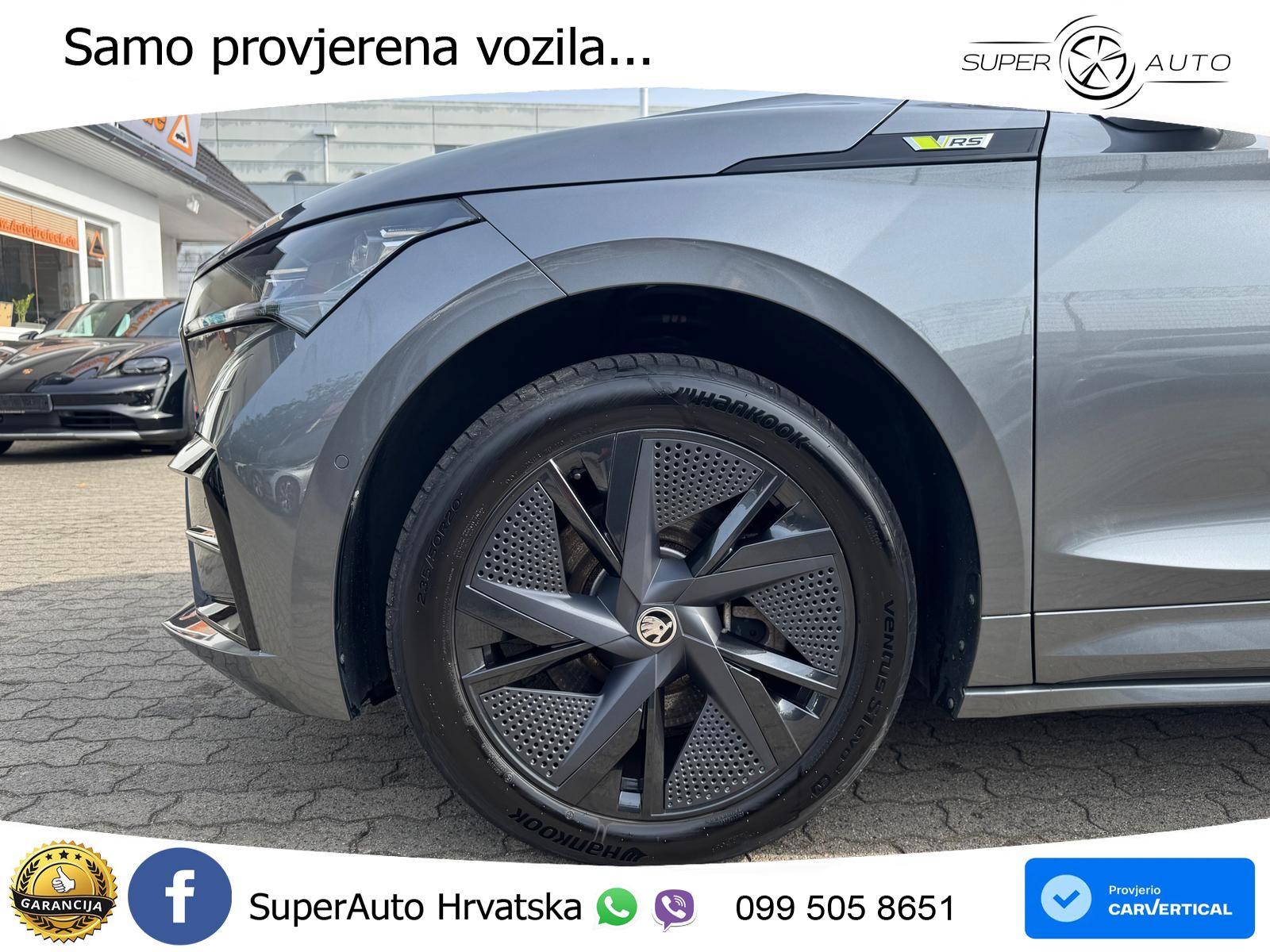 Škoda Enyaq iV RS 82 kWh (340 KS) AWD Lounge LED+GR SJED+ACC