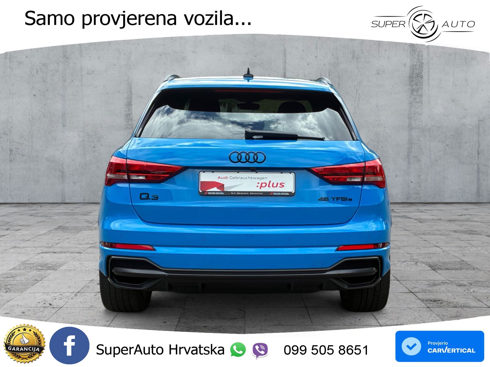 Audi Q3 45 TFSIe (245 KS) S tronic LED+GR SJED+ACC