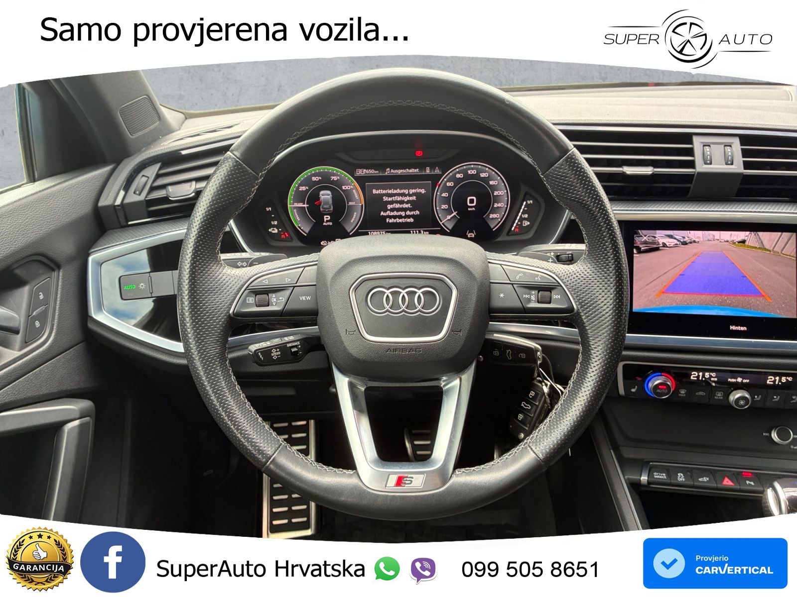 Audi Q3 45 TFSIe (245 KS) S tronic LED+GR SJED+ACC