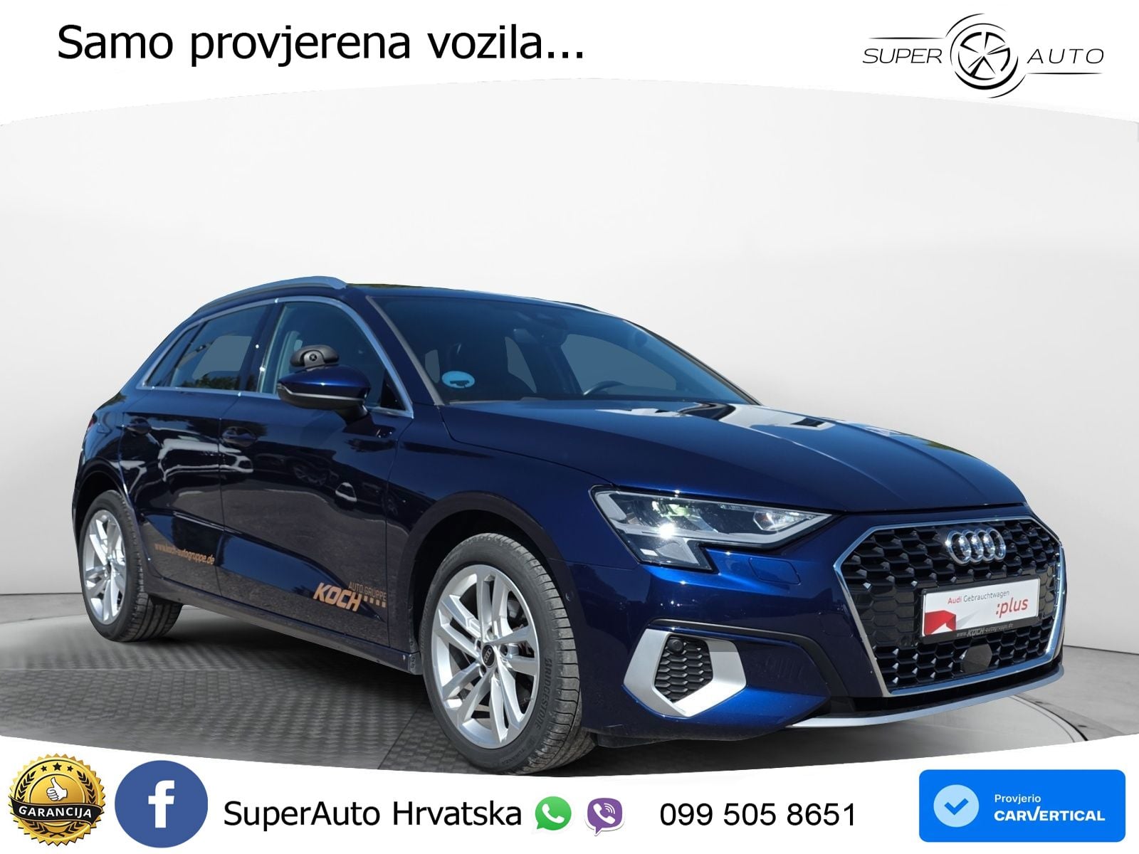 Audi A3 30 TDI (116 KS) LED+GR SJED+ACC