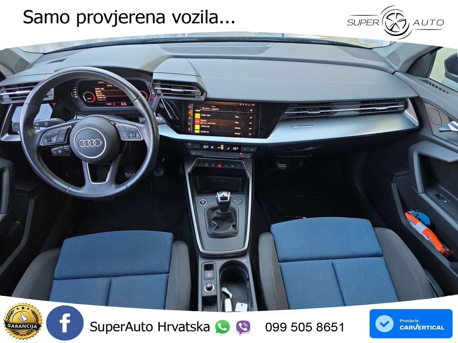 Audi A3 30 TDI (116 KS) LED+GR SJED+ACC