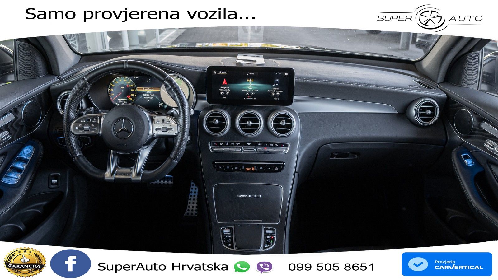 Mercedes AMG GLC 63 V8 (476 KS) 4MATIC+ MCT