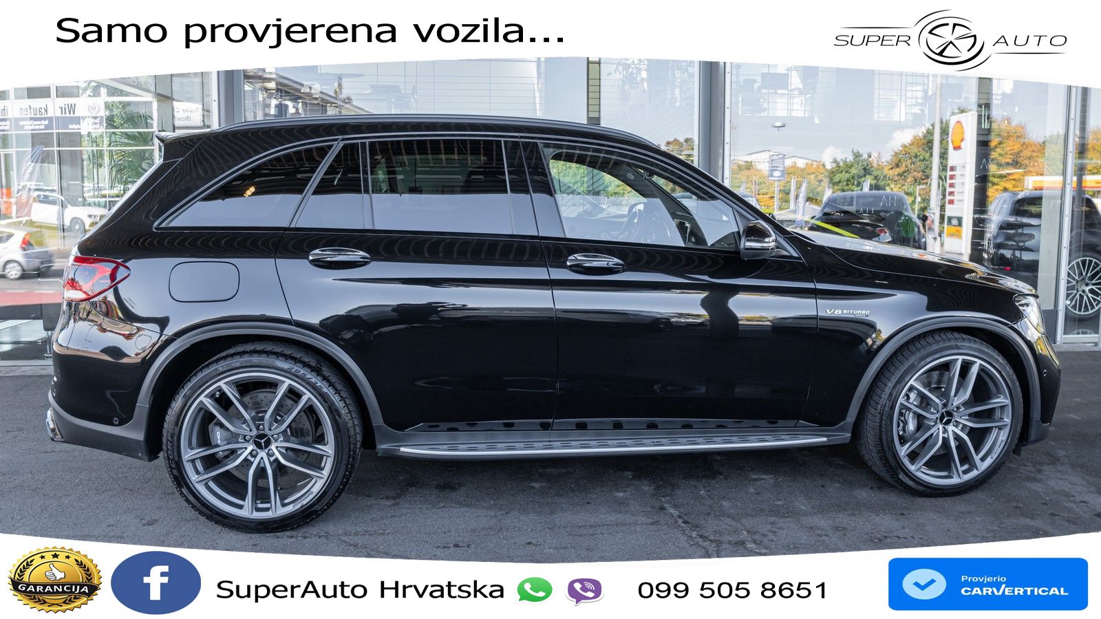 Mercedes AMG GLC 63 V8 (476 KS) 4MATIC+ MCT