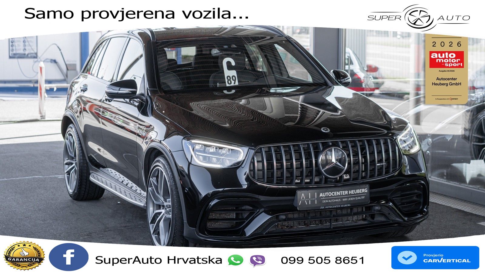 Mercedes AMG GLC 63 V8 (476 KS) 4MATIC+ MCT