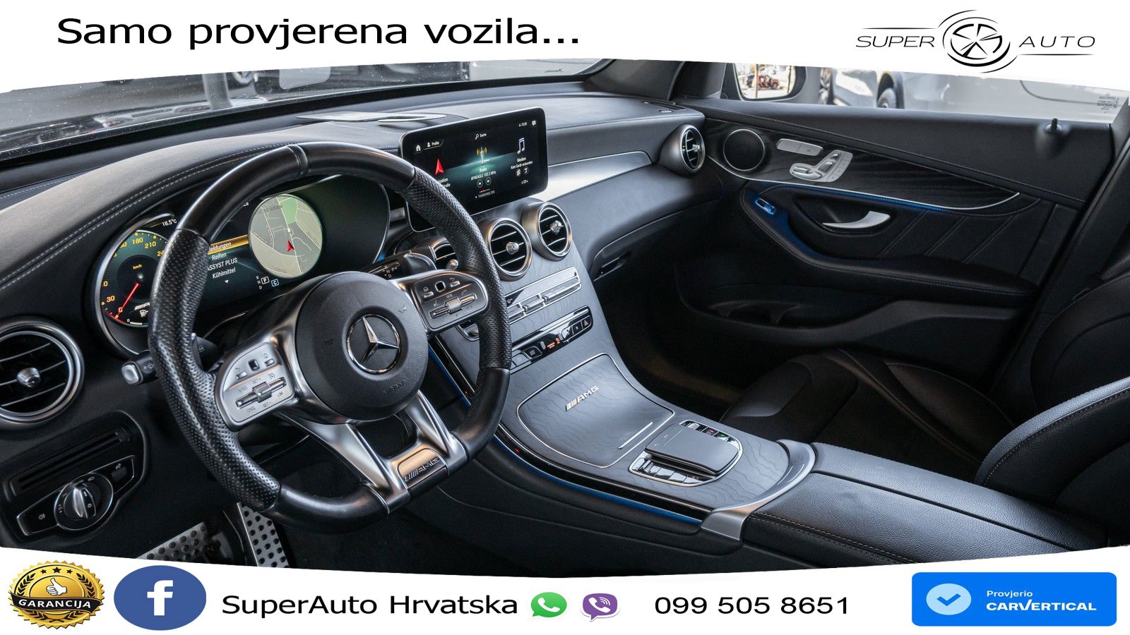 Mercedes AMG GLC 63 V8 (476 KS) 4MATIC+ MCT
