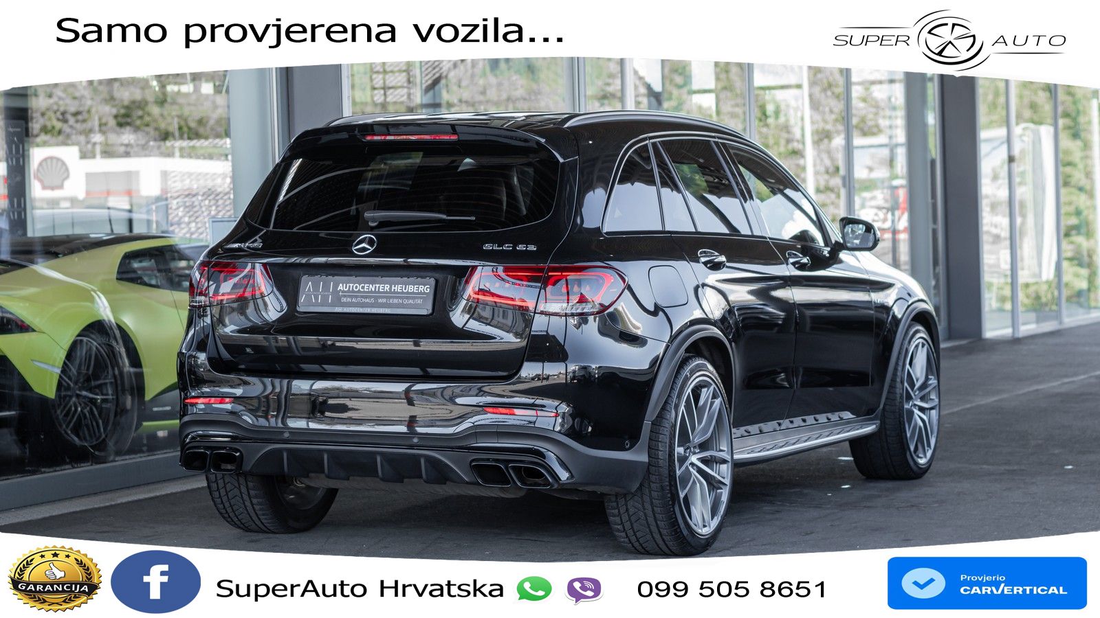 Mercedes AMG GLC 63 V8 (476 KS) 4MATIC+ MCT