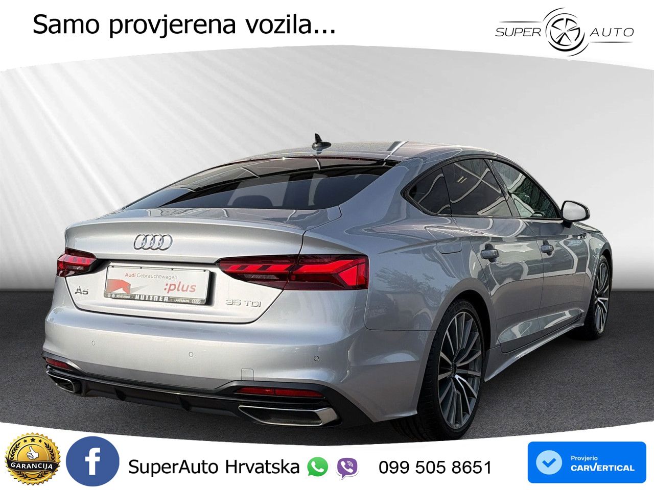 Audi A5 Sportback 35 TDI (163 KS) S tronic advanced