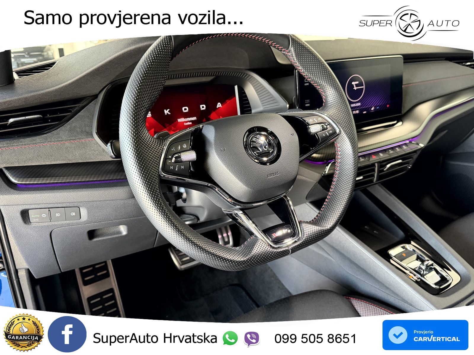 Škoda Octavia Combi RS 2.0 TSI (245 KS) DSG LED+GR SJED+ACC