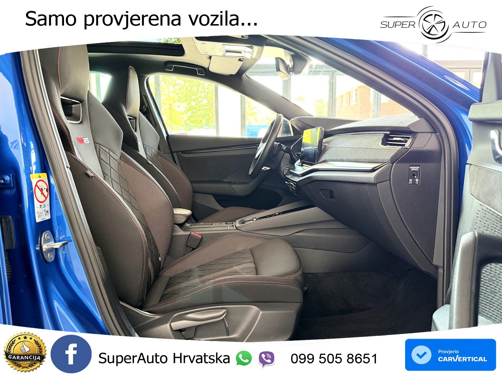 Škoda Octavia Combi RS 2.0 TSI (245 KS) DSG LED+GR SJED+ACC