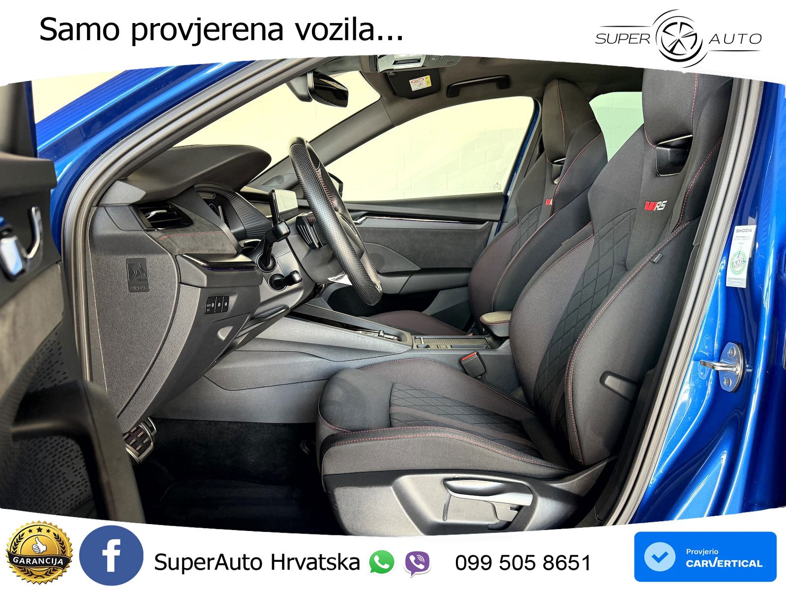 Škoda Octavia Combi RS 2.0 TSI (245 KS) DSG LED+GR SJED+ACC