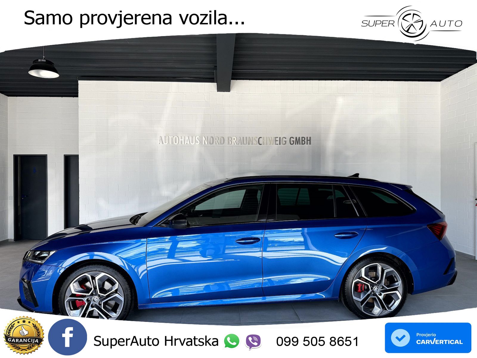 Škoda Octavia Combi RS 2.0 TSI (245 KS) DSG LED+GR SJED+ACC