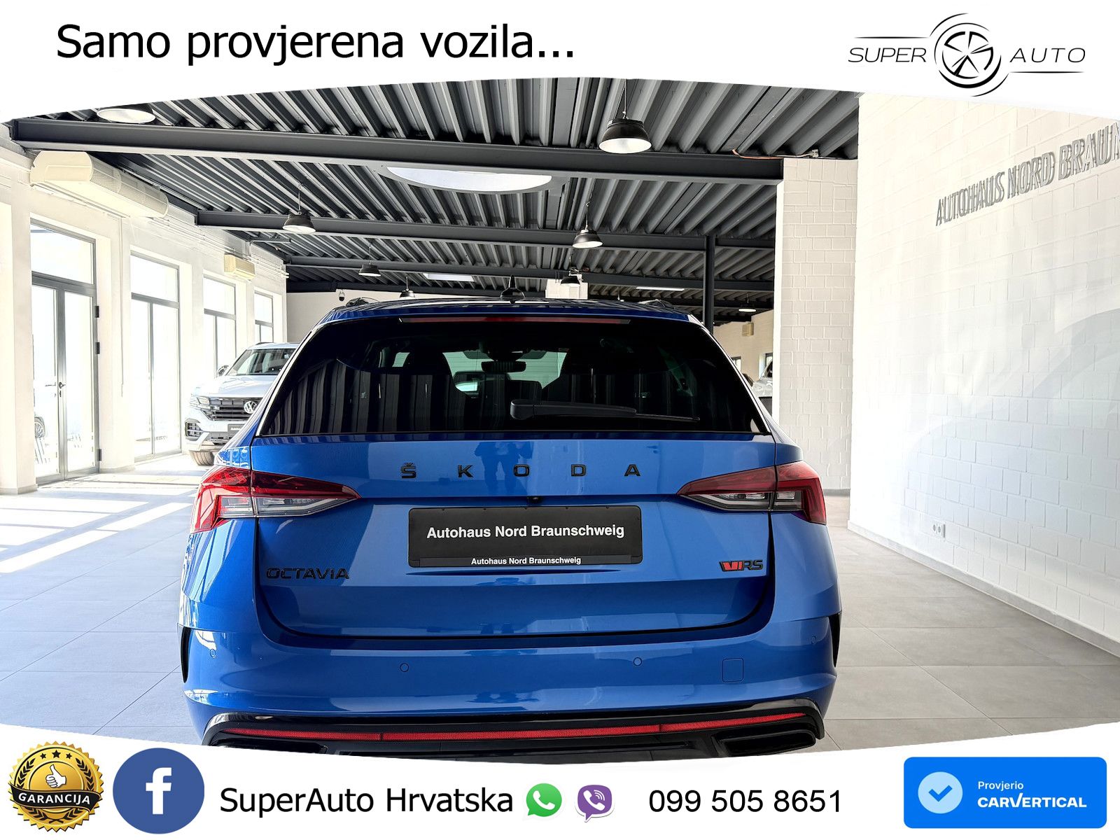 Škoda Octavia Combi RS 2.0 TSI (245 KS) DSG LED+GR SJED+ACC