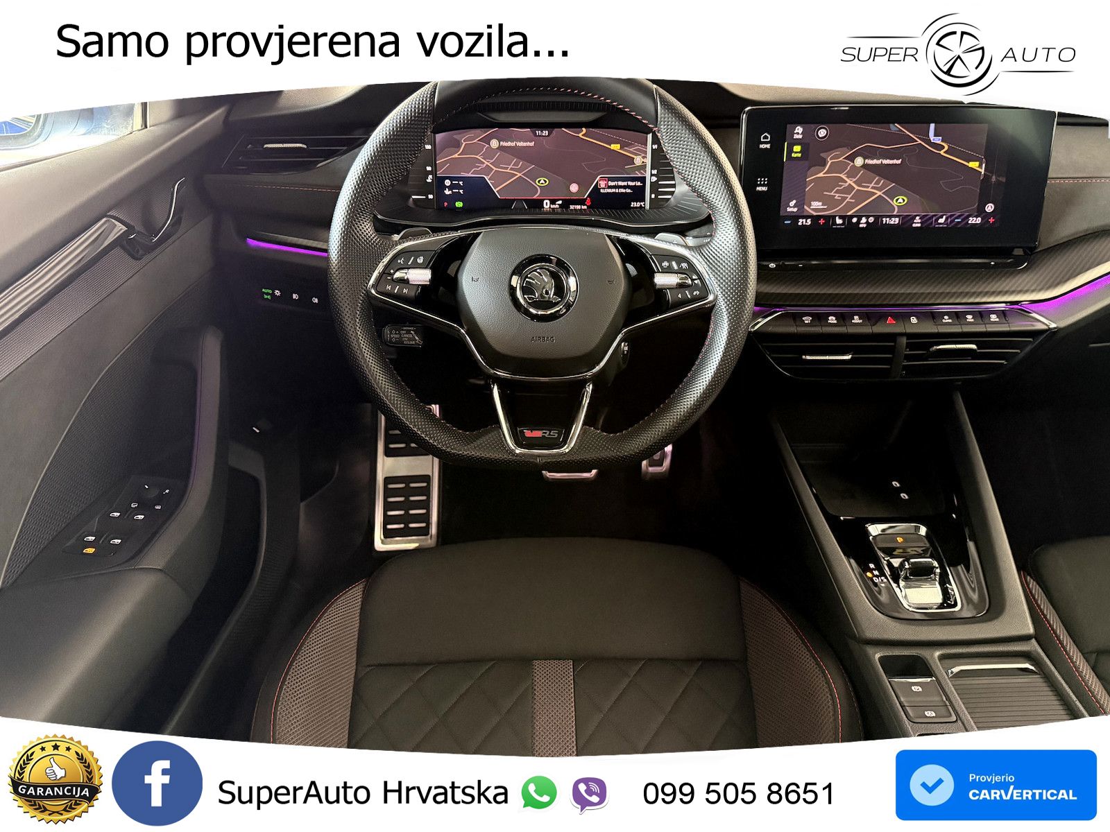 Škoda Octavia Combi RS 2.0 TSI (245 KS) DSG LED+GR SJED+ACC