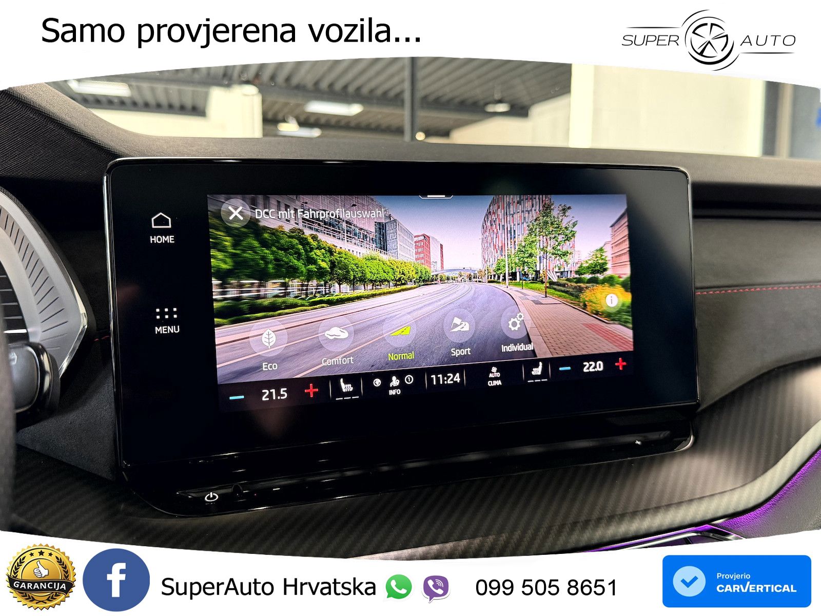 Škoda Octavia Combi RS 2.0 TSI (245 KS) DSG LED+GR SJED+ACC