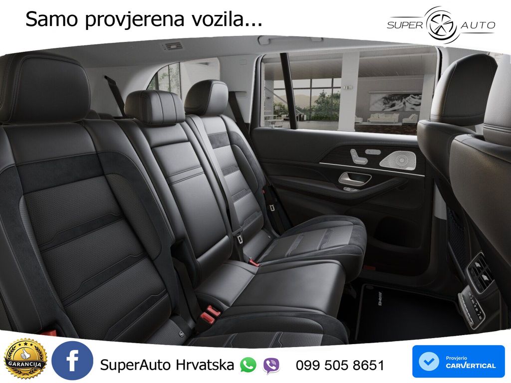 Mercedes-Benz GLS AMG GLS 63 V8 EQ Boost 4MATIC+ AMG SPEEDSHIFT TCT 9G ACC+HEAD+4xGR SJED+360+PANO