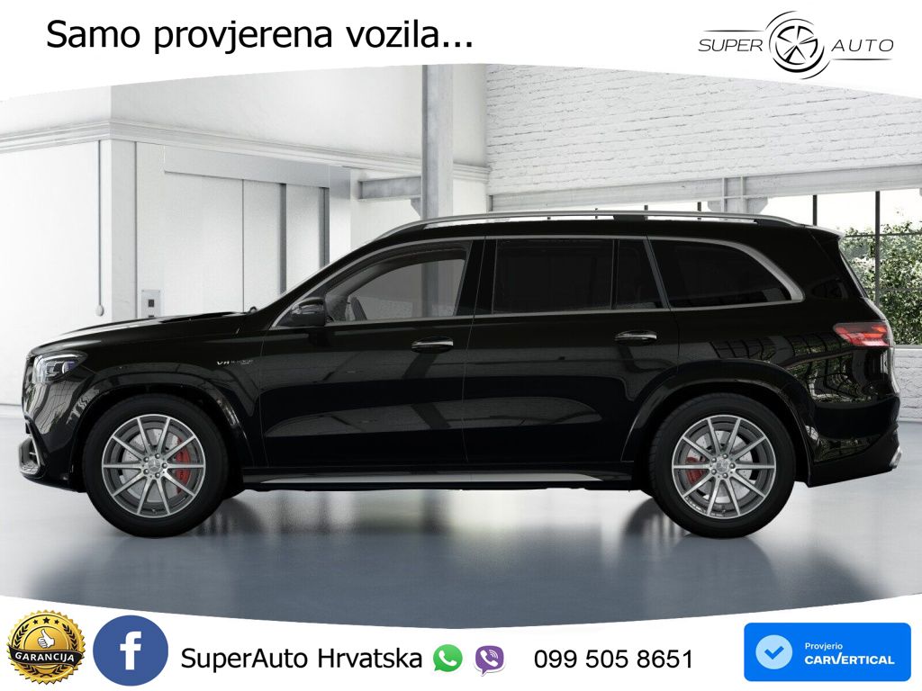 Mercedes-Benz GLS AMG GLS 63 V8 EQ Boost 4MATIC+ AMG SPEEDSHIFT TCT 9G ACC+HEAD+4xGR SJED+360+PANO
