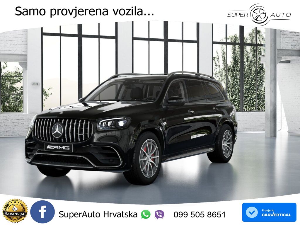 Mercedes-Benz GLS AMG GLS 63 V8 EQ Boost 4MATIC+ AMG SPEEDSHIFT TCT 9G ACC+HEAD+4xGR SJED+360+PANO