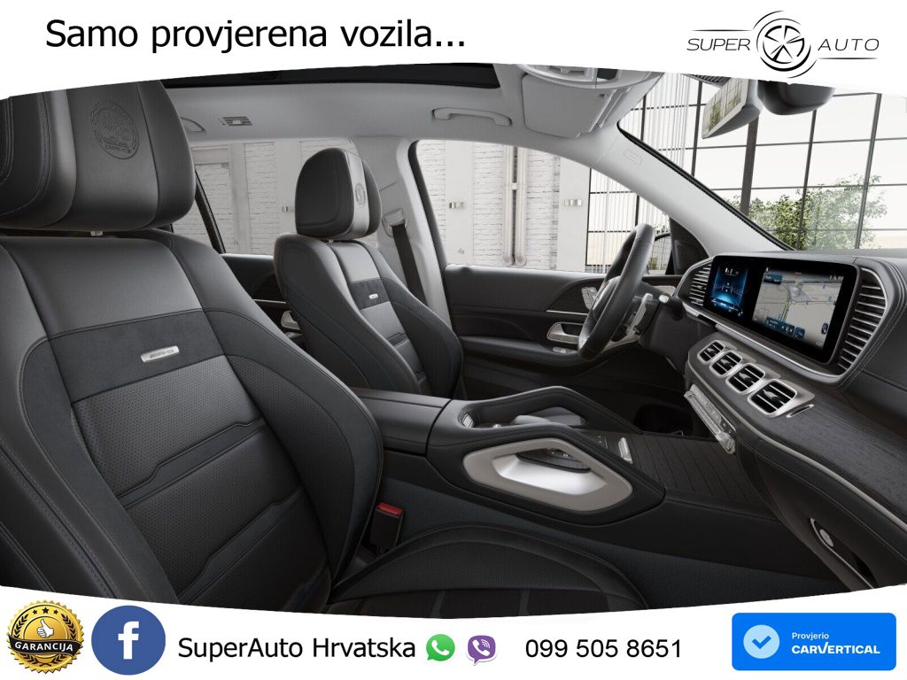 Mercedes-Benz GLS AMG GLS 63 V8 EQ Boost 4MATIC+ AMG SPEEDSHIFT TCT 9G ACC+HEAD+4xGR SJED+360+PANO