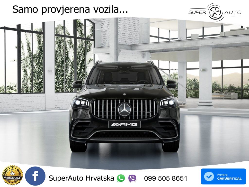Mercedes-Benz GLS AMG GLS 63 V8 EQ Boost 4MATIC+ AMG SPEEDSHIFT TCT 9G ACC+HEAD+4xGR SJED+360+PANO