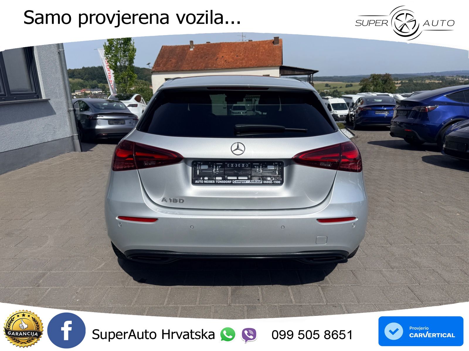 Mercedes-Benz A 180 7G-DCT LED+GR SJED+ACC