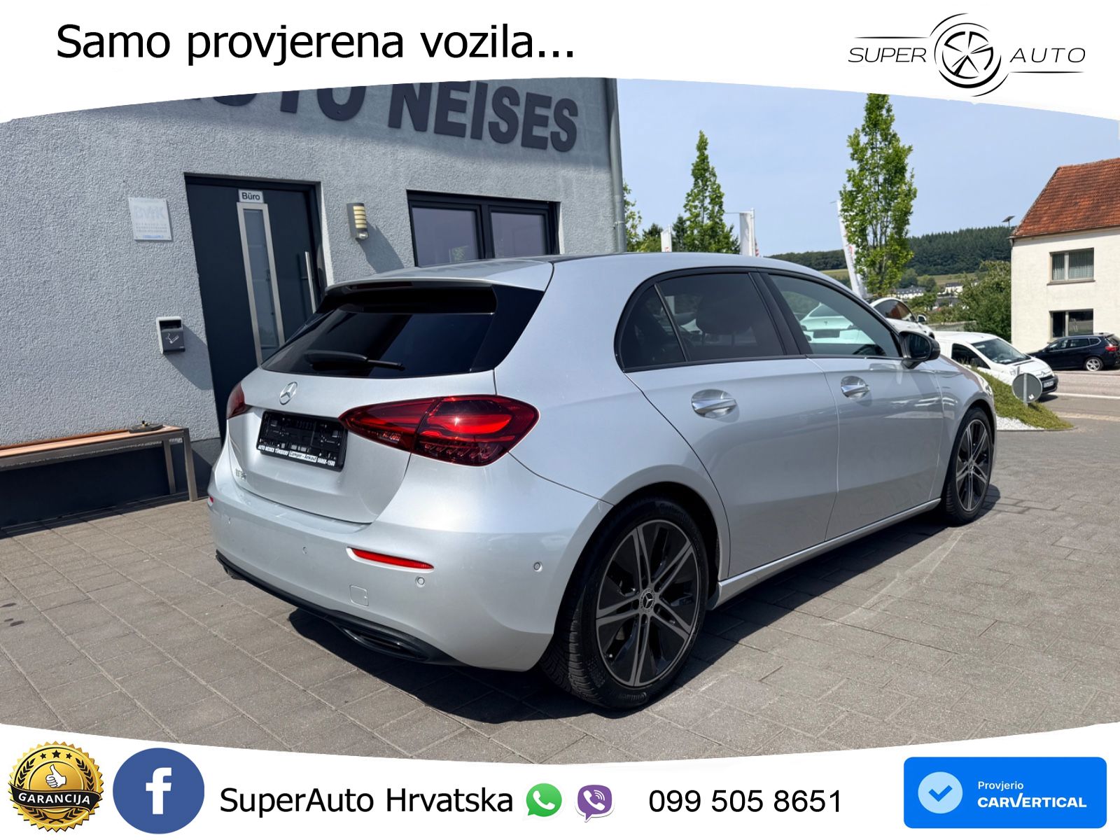 Mercedes-Benz A 180 7G-DCT LED+GR SJED+ACC