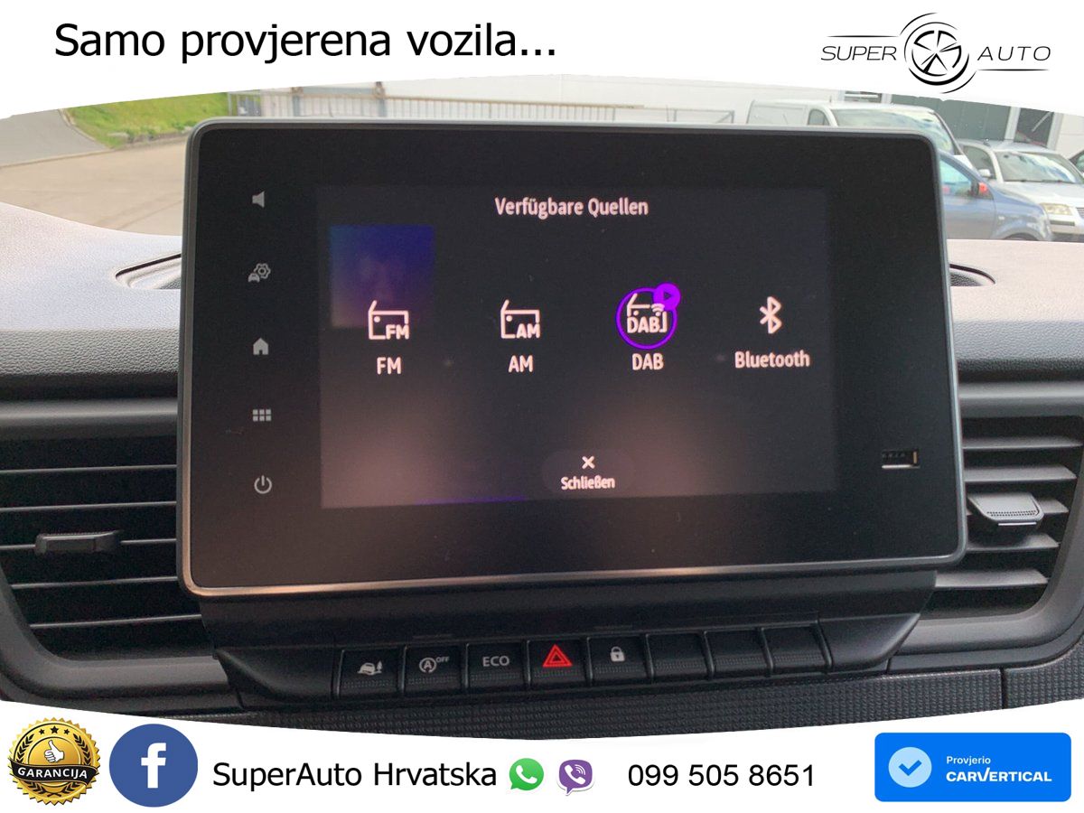 Renault Trafic KOMFORT L1H1 3,0t dCi 130 KAMERA+LED+DAB 131 KS