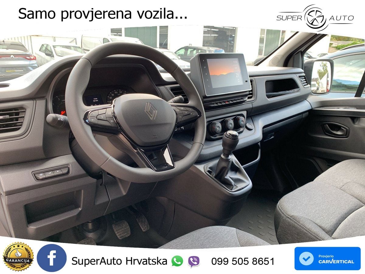 Renault Trafic KOMFORT L1H1 3,0t dCi 130 KAMERA+LED+DAB 131 KS