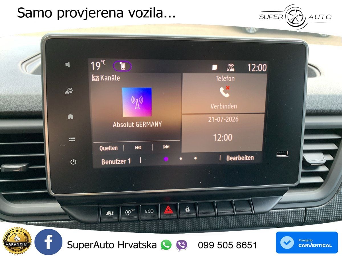 Renault Trafic KOMFORT L1H1 3,0t dCi 130 KAMERA+LED+DAB 131 KS