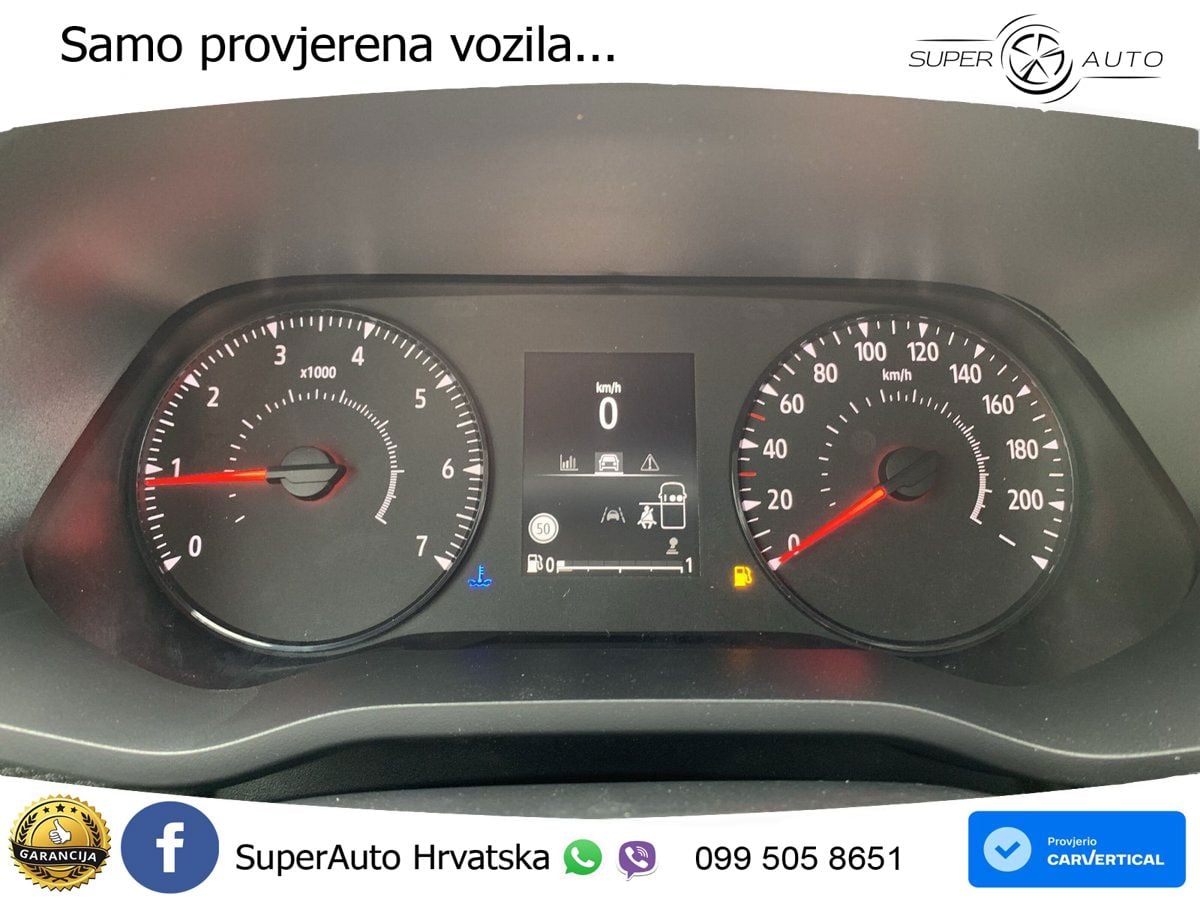 Renault Trafic KOMFORT L1H1 3,0t dCi 130 KAMERA+LED+DAB 131 KS