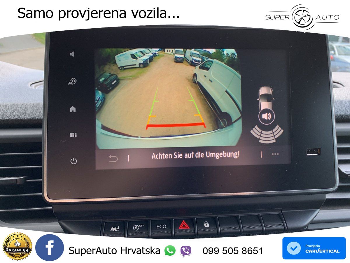 Renault Trafic KOMFORT L1H1 3,0t dCi 130 KAMERA+LED+DAB 131 KS