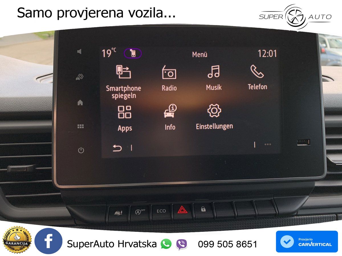 Renault Trafic KOMFORT L1H1 3,0t dCi 130 KAMERA+LED+DAB 131 KS