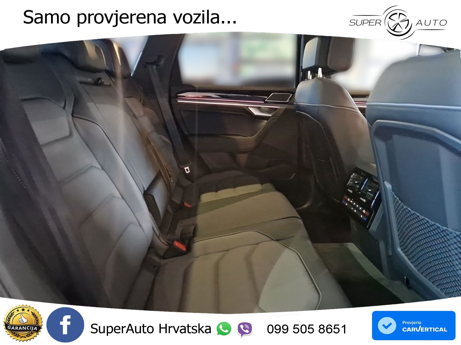 Volkswagen Touareg 3.0 V6 TDI (286 KS) 4MOTION Tiptronic ZRAČNI+ACC+GR SJED+KAM+PANO