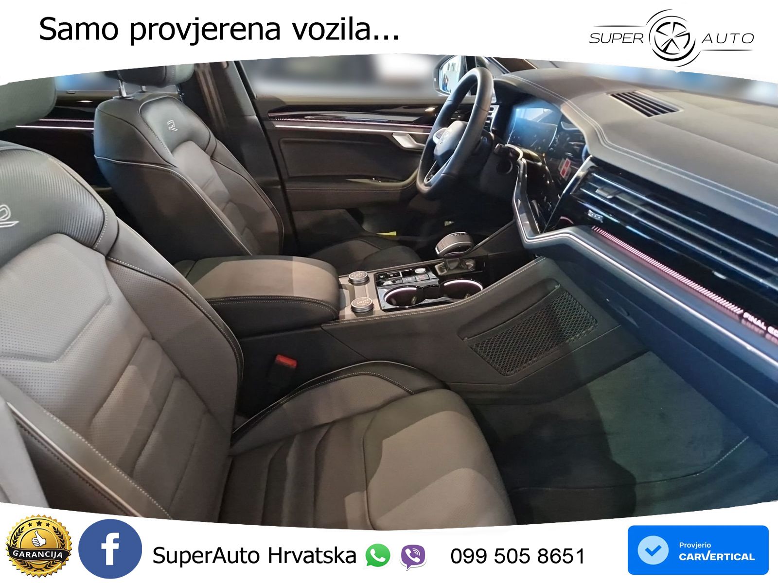 Volkswagen Touareg 3.0 V6 TDI (286 KS) 4MOTION Tiptronic ZRAČNI+ACC+GR SJED+KAM+PANO