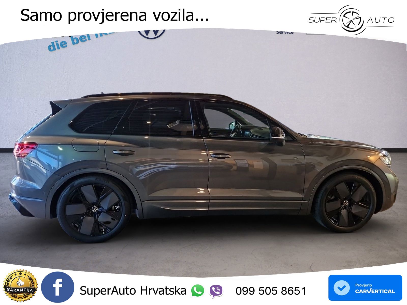 Volkswagen Touareg 3.0 V6 TDI (286 KS) 4MOTION Tiptronic ZRAČNI+ACC+GR SJED+KAM+PANO