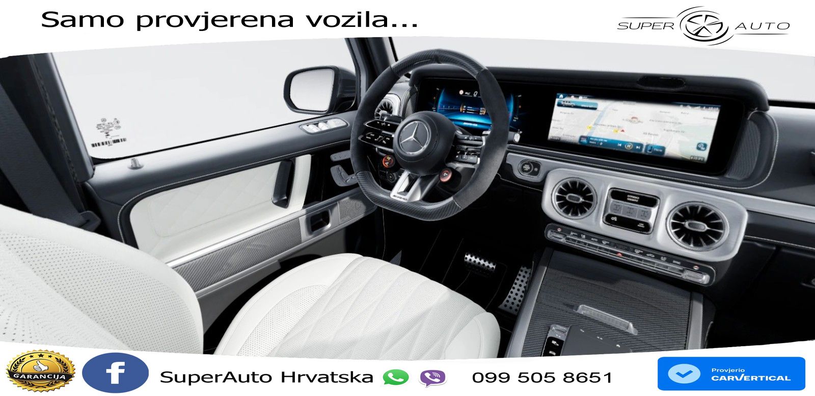 Mercedes AMG G 63 Long V8 (585 KS) 4MATIC 9G-TRONIC AMG SPEEDSHIFT TCT LED+GR SJED+ACC