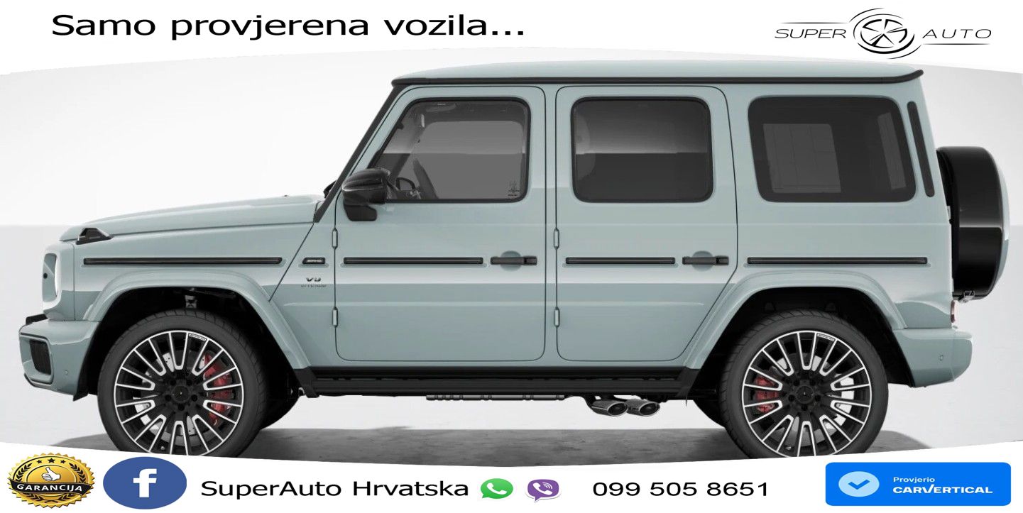 Mercedes AMG G 63 Long V8 (585 KS) 4MATIC 9G-TRONIC AMG SPEEDSHIFT TCT LED+GR SJED+ACC