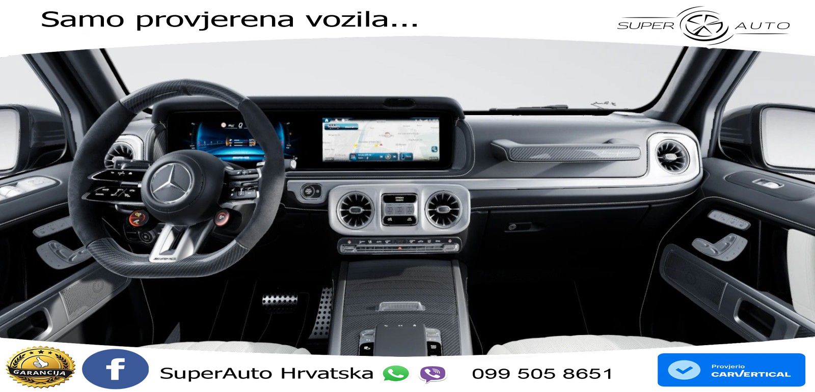 Mercedes AMG G 63 Long V8 (585 KS) 4MATIC 9G-TRONIC AMG SPEEDSHIFT TCT LED+GR SJED+ACC
