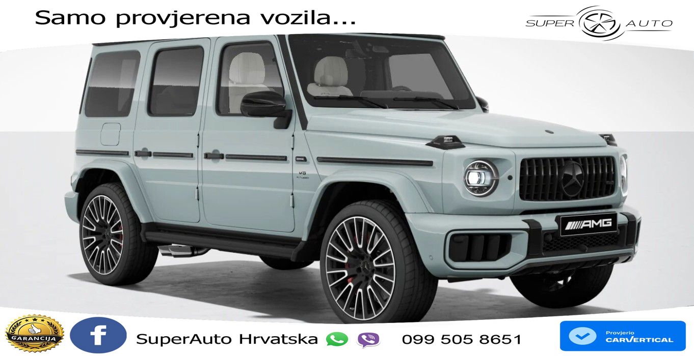 Mercedes AMG G 63 Long V8 (585 KS) 4MATIC 9G-TRONIC AMG SPEEDSHIFT TCT LED+GR SJED+ACC