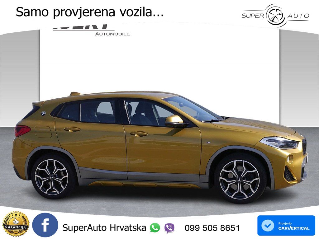 BMW X2 xDrive20d Steptronic M Sport LED+GR SJED+ACC
