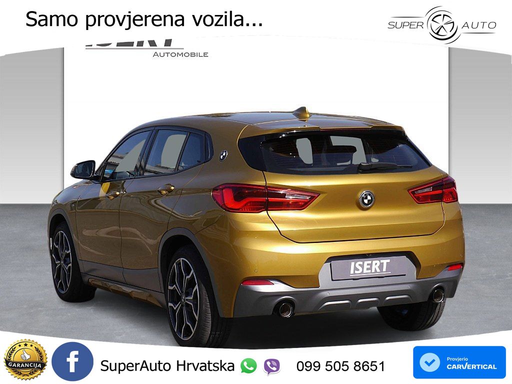 BMW X2 xDrive20d Steptronic M Sport LED+GR SJED+ACC