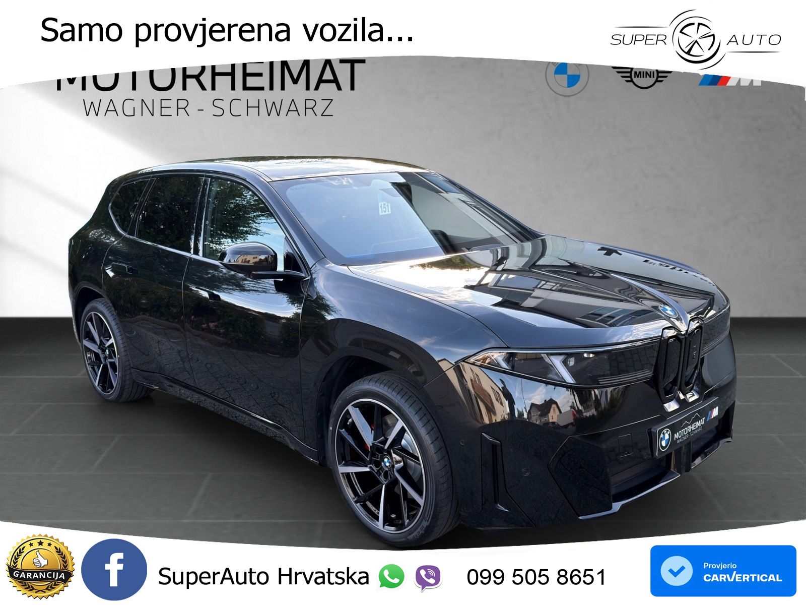 BMW iX3 40 82.6 kWh (320 KS) M Sport LED+GR SJED+ACC