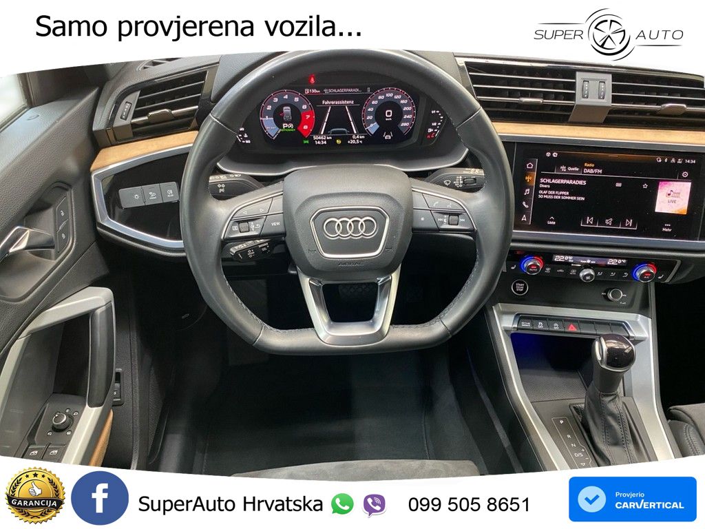 Audi Q3 35 TFSI (150 KS) S tronic S line LED+GR SJED+ACC