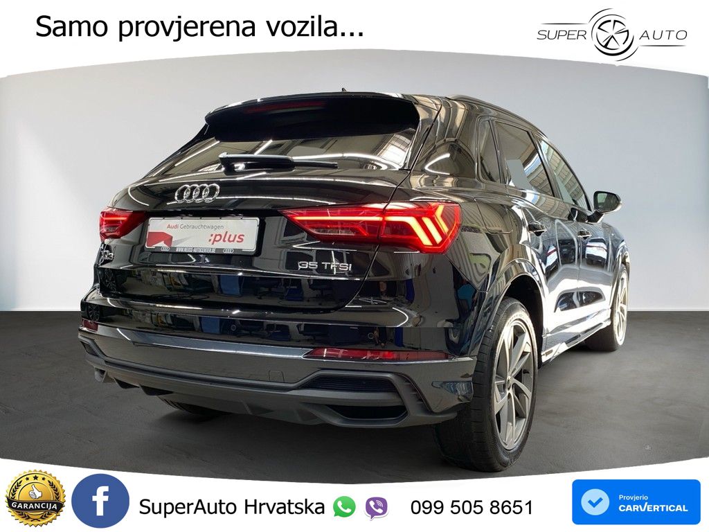 Audi Q3 35 TFSI (150 KS) S tronic S line LED+GR SJED+ACC
