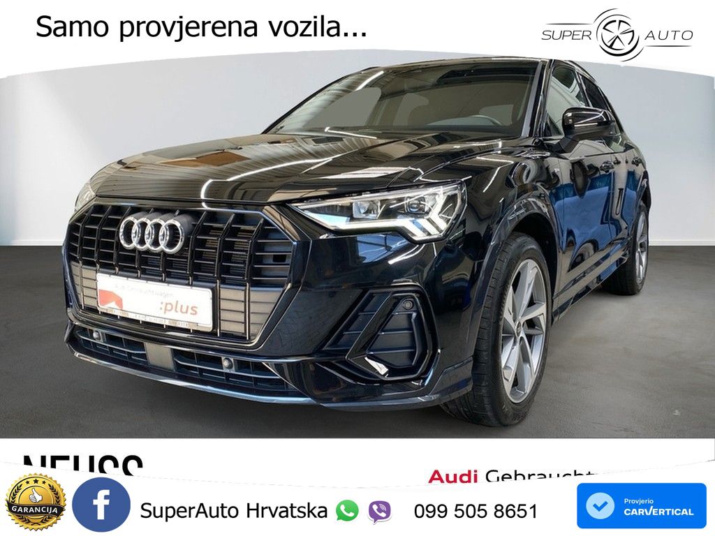 Audi Q3 35 TFSI (150 KS) S tronic S line LED+GR SJED+ACC