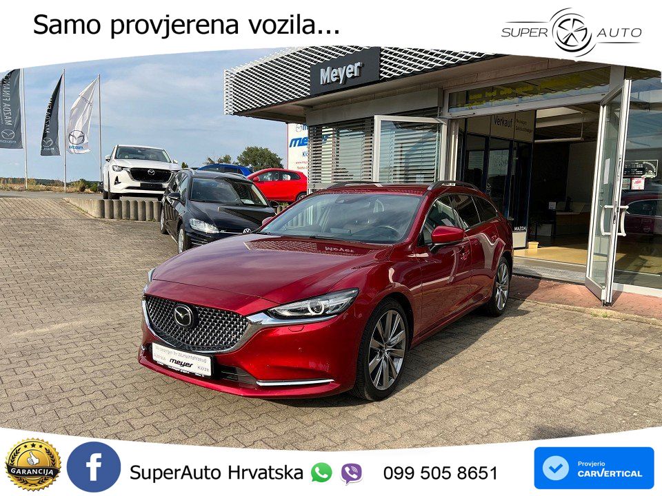 Mazda 6 Sport Combi 2.5 SKYACTIV-G (194 KS) SKYACTIV-Drive MATRIX+GR SJED+KAM