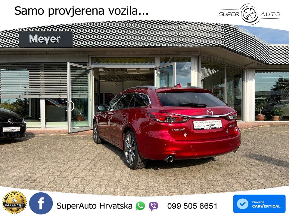 Mazda 6 Sport Combi 2.5 SKYACTIV-G (194 KS) SKYACTIV-Drive MATRIX+GR SJED+KAM
