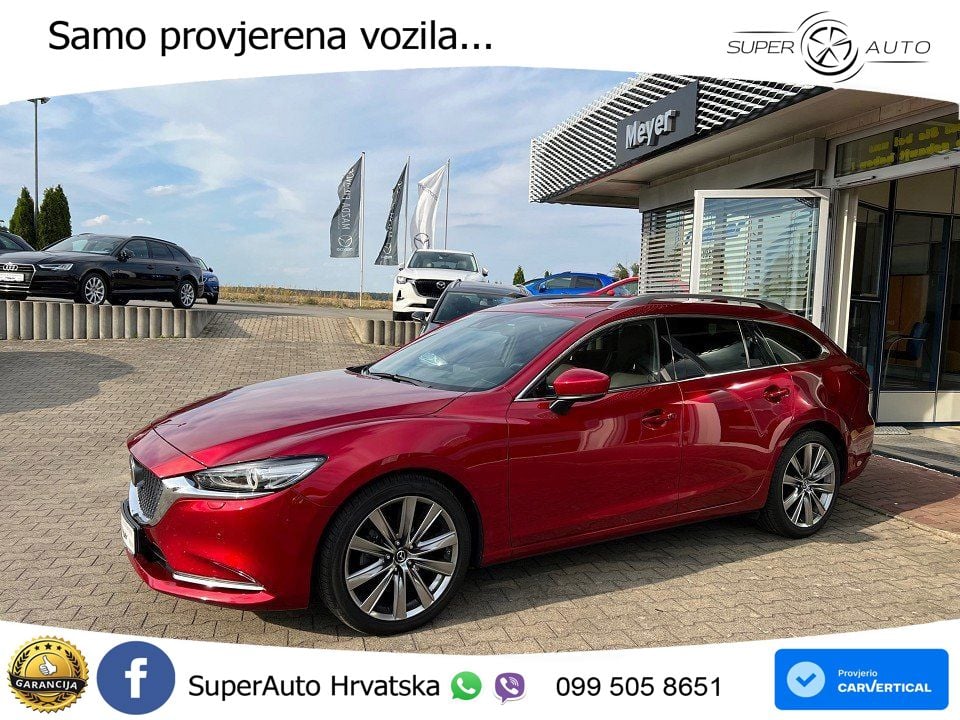 Mazda 6 Sport Combi 2.5 SKYACTIV-G (194 KS) SKYACTIV-Drive MATRIX+GR SJED+KAM