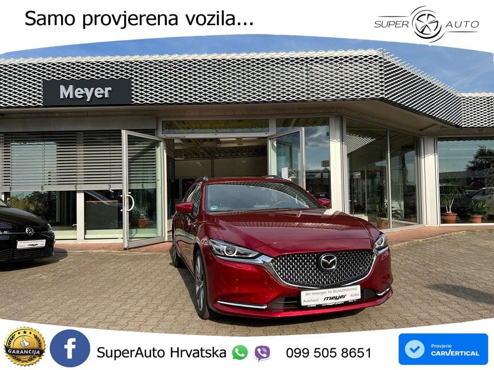 Mazda 6 Sport Combi 2.5 SKYACTIV-G (194 KS) SKYACTIV-Drive MATRIX+GR SJED+KAM